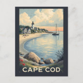 Cape Cod Massachusetts Briefkaart (Voorkant)