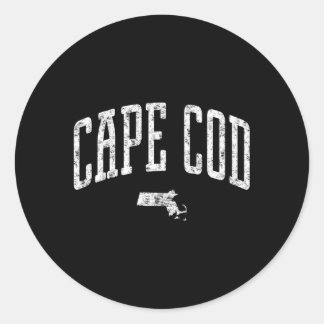 Cape Cod Massachusetts City Ronde Sticker