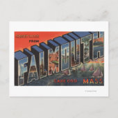 Cape Cod, Massachusetts (Falmouth) Briefkaart (Voorkant)