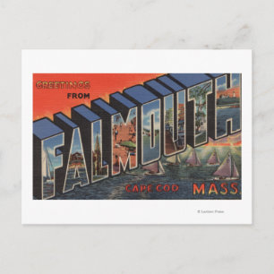 Cape Cod, Massachusetts (Falmouth) Briefkaart