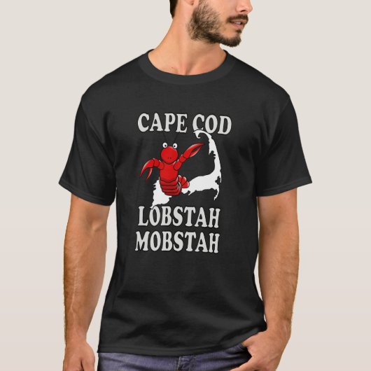 Cape Cod Massachusetts Funny LOBSTER T-shirt (Voorkant)