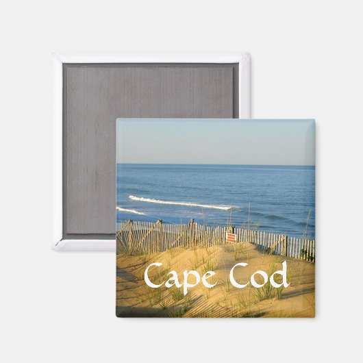 Cape Cod Massachusetts hemel op aarde magneet (Voorkant / Achterkant)