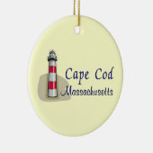 Cape Cod Massachusetts Keramisch Ornament (Rechts)
