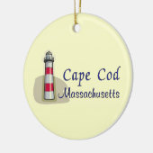 Cape Cod Massachusetts Keramisch Ornament (Links)