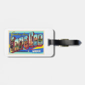 Cape Cod Massachusetts MA Large Letter Briefkaart Bagagelabel (Achterkant horizontaal)