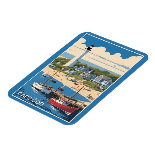 Cape Cod Massachusetts Magneet (Linkerzijde)