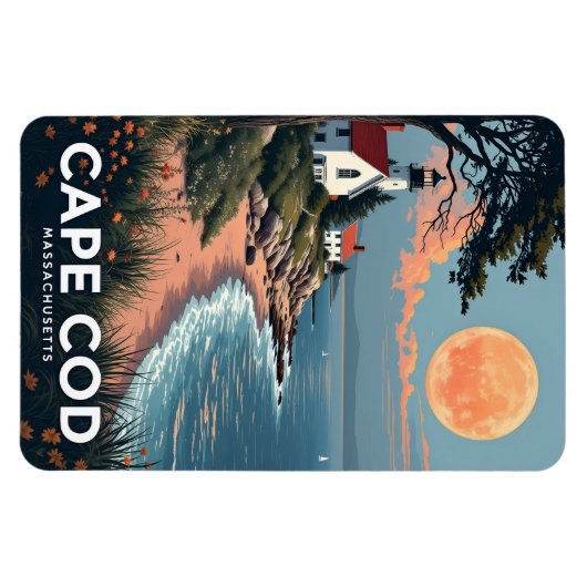 Cape Cod Massachusetts Magneet (Horizontaal)