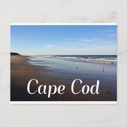 Cape Cod, Massachusetts Nauset Beach Briefkaart (Voorkant)