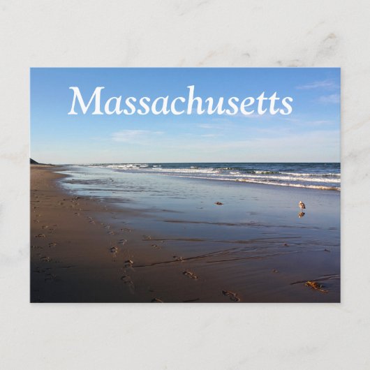 Cape Cod, Massachusetts Nauset Beach Briefkaart (Voorkant)