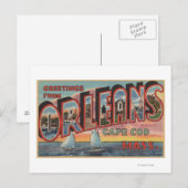 Cape Cod, Massachusetts (Orleans) Briefkaart (Voorkant / Achterkant)