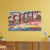 Cape Cod, Massachusetts (Orleans) Canvas Afdruk (Insitu (Woonkamer))
