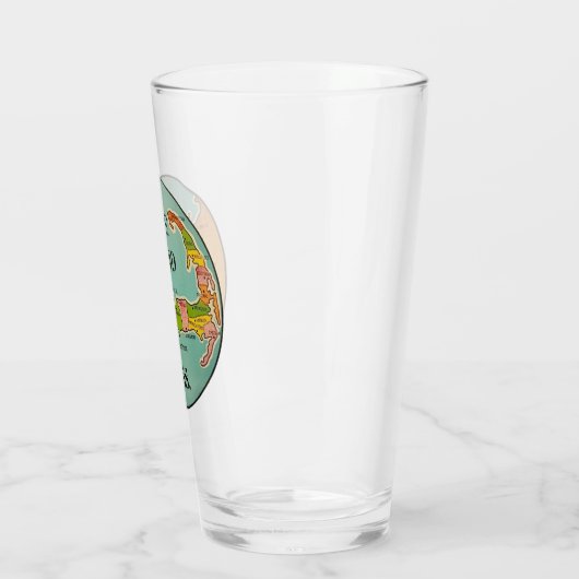Cape Cod, Massachusetts - Pint Glass Glas (Links)