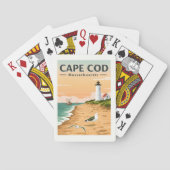 Cape Cod Massachusetts Pokerkaarten (Achterkant)