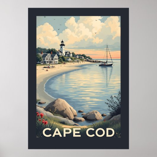 Cape Cod Massachusetts Poster (Voorkant)