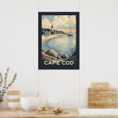 Cape Cod Massachusetts Poster (Keuken)