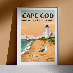  Cape Cod Massachusetts Poster