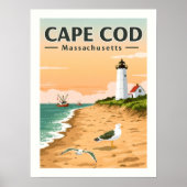  Cape Cod Massachusetts Poster (Voorkant)