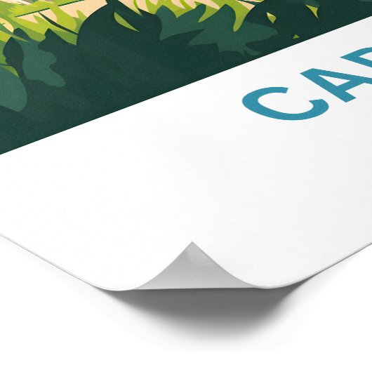 Cape Cod Massachusetts Reisprint Poster (Hoek)