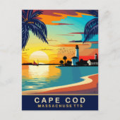 Cape Cod, Massachusetts, reizen Briefkaart (Voorkant)