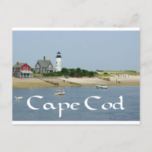 Cape Cod, Massachusetts - Sandy Neck Lighthouse Briefkaart