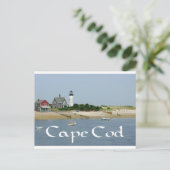 Cape Cod, Massachusetts - Sandy Neck Lighthouse Briefkaart (Staand voorkant)