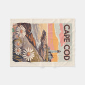 Cape Cod Massachusetts Schilderachtige Reis Kunst Fleece Deken (Voorkant (Horizontaal))