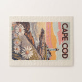 Cape Cod Massachusetts Schilderachtige Reis Kunst Legpuzzel (Horizontaal)