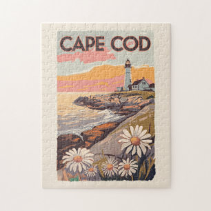 Cape Cod Massachusetts Schilderachtige Reis Kunst  Legpuzzel