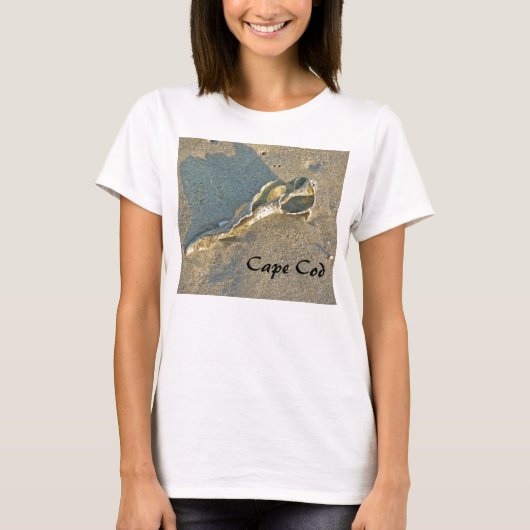 Cape Cod Massachusetts - Shell & Surf T-shirt (Voorkant)