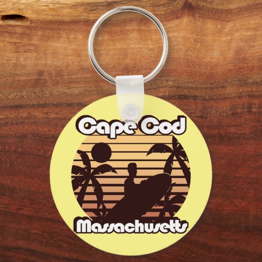 Cape Cod Massachusetts Sleutelhanger (Voorkant)