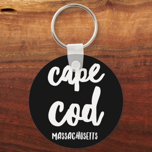 Cape Cod Massachusetts Sleutelhanger (Voorkant)