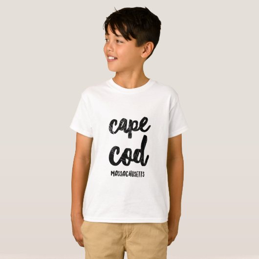 Cape Cod Massachusetts T-shirt (Voorkant volledig)