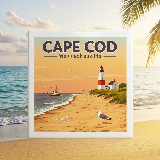  Cape Cod Massachusetts Tegeltje