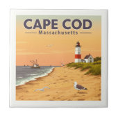  Cape Cod Massachusetts Tegeltje (Voorkant)