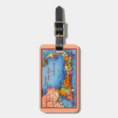 Cape Cod Massachusetts toeristen automatisch toewi Bagagelabel (Voorkant verticaal)