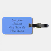 Cape Cod Massachusetts toeristen automatisch toewi Bagagelabel (Achterkant horizontaal)