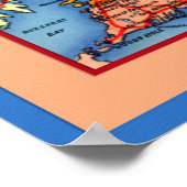 Cape Cod Massachusetts toeristen automatisch toewi Poster (Hoek)