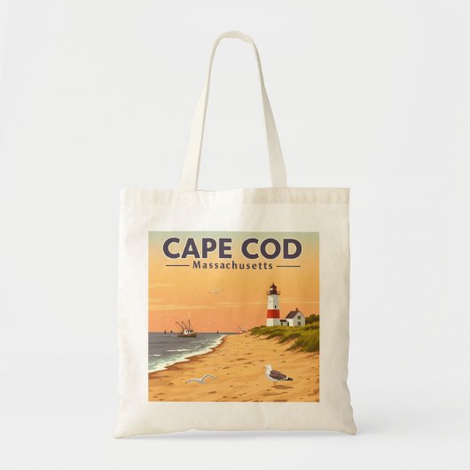  Cape Cod Massachusetts Tote Bag (Voorkant)