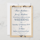 Cape Cod Massachusetts Vintage poster Kaart (Voorkant)