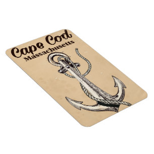 Cape Cod Massachusetts Vintage poster Magneet