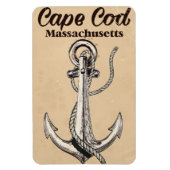 Cape Cod Massachusetts Vintage poster Magneet (Verticaal)
