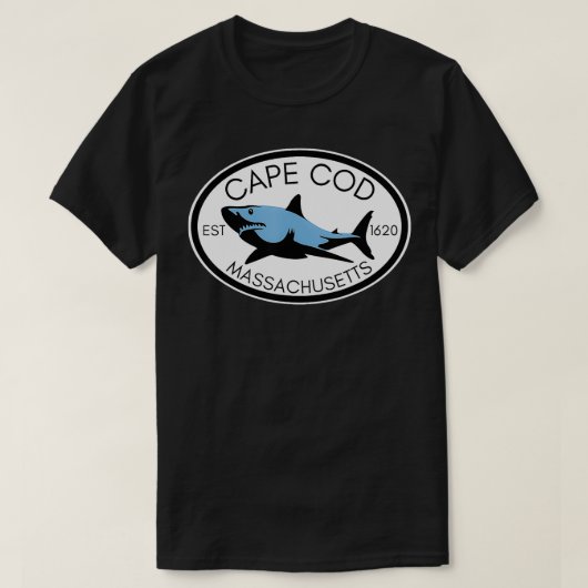 Cape Cod Massachusetts Vist Vissen Beach Boating T-shirt (Design voorkant)