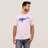 Cape Cod Massachusetts Whale T-shirt (Voorkant volledig)