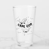 Cape Cod Massachusetts Whales Glas (Voorkant)