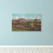 Cape Cod, MassachusettsHomes van het Zee Uitzicht Canvas Afdruk (Insitu (Houten vloer))