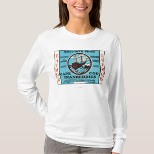 Cape Cod Mayflower Eatmor Cranberries Brand T-shirt