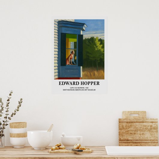 Cape Cod Morning, 1950 Poster (Keuken)