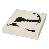 Cape Cod, Nantucket, en Martha's Vineyard Kaart Rubberstempel (Stempel)