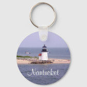 Cape Cod Nantucket MA Lighthouse Sleutelhanger (Voorkant)