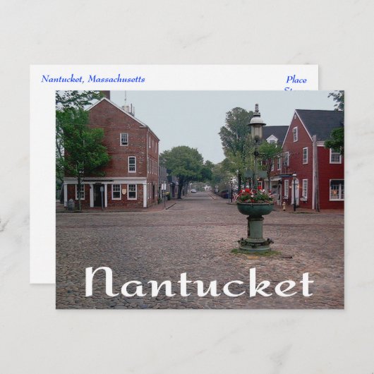 Cape Cod Nantucket, Massachusetts Briefkaart (Voorkant / Achterkant)